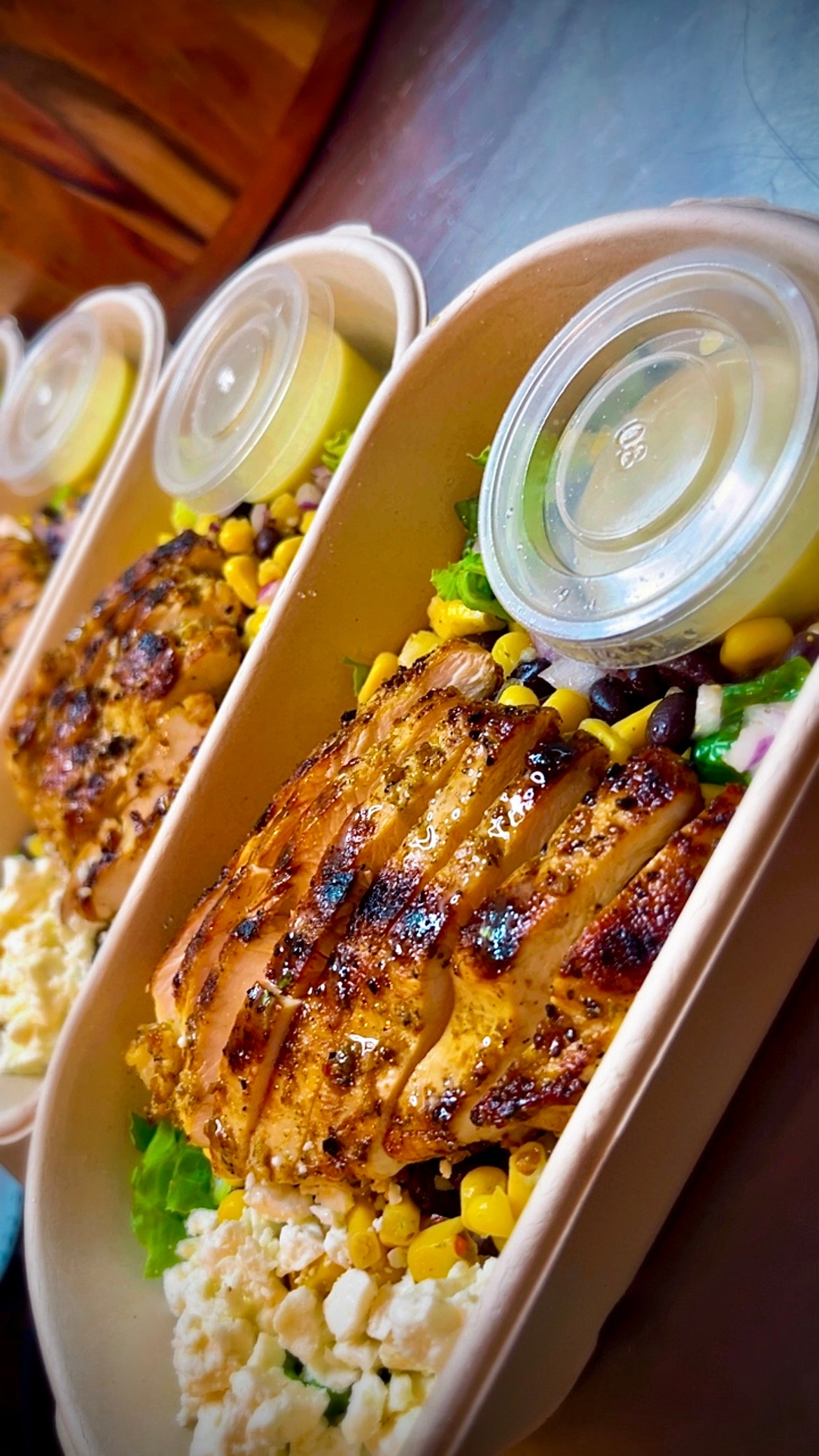 Mediterranean chicken salad