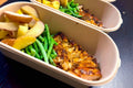 Chicken breast with red potatoes and green beans