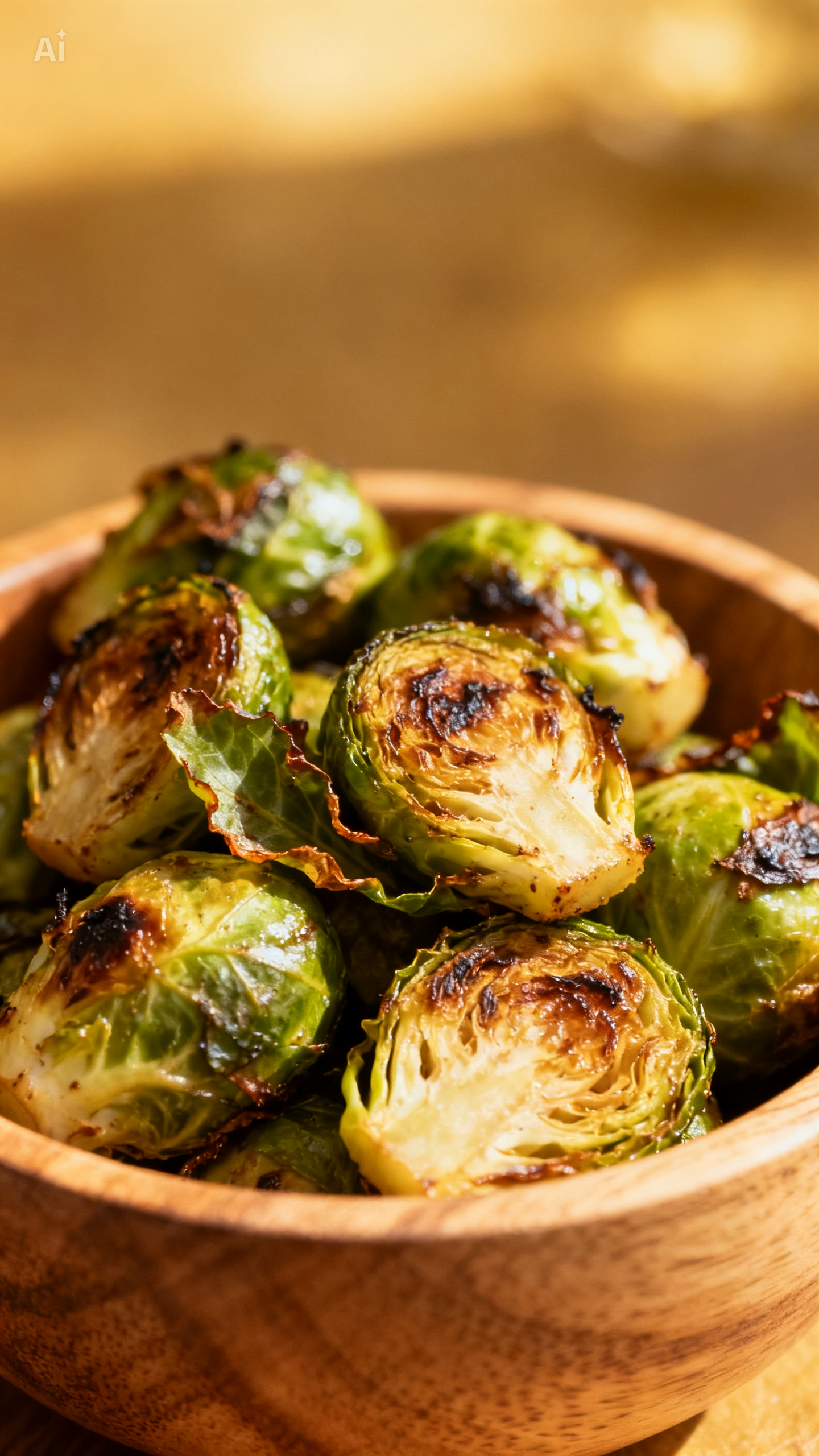 Roasted Brussels sprouts