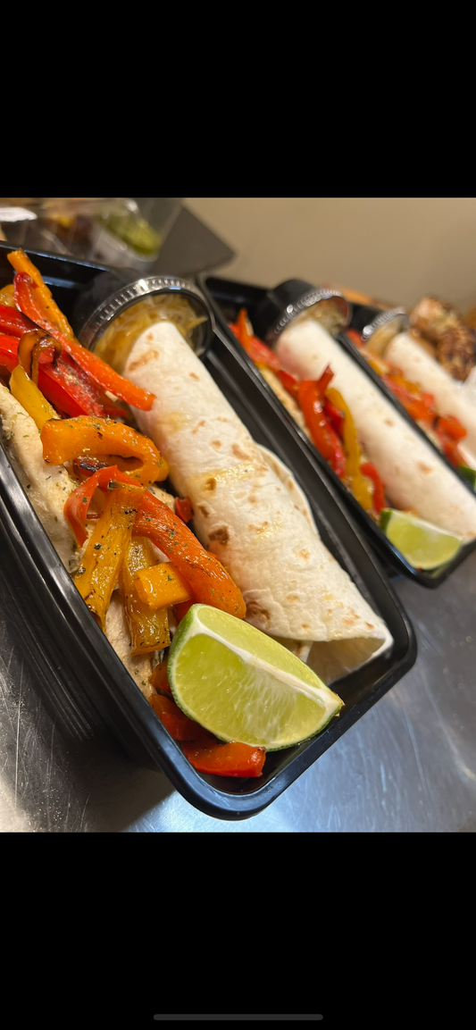 Chicken fajitas