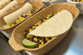 Vegan corn relish tacos