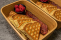 Protein waffles and  bacon
